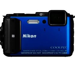 NIKON  COOLPIX AW130 Tough Compact Camera - Blue